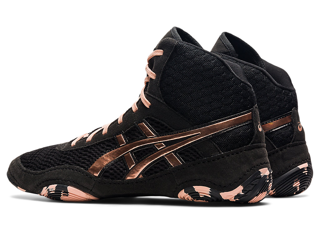 Dámské Wrestlingová Obuv Asics Matblazer Černé Růžové | 1570-GQFWN