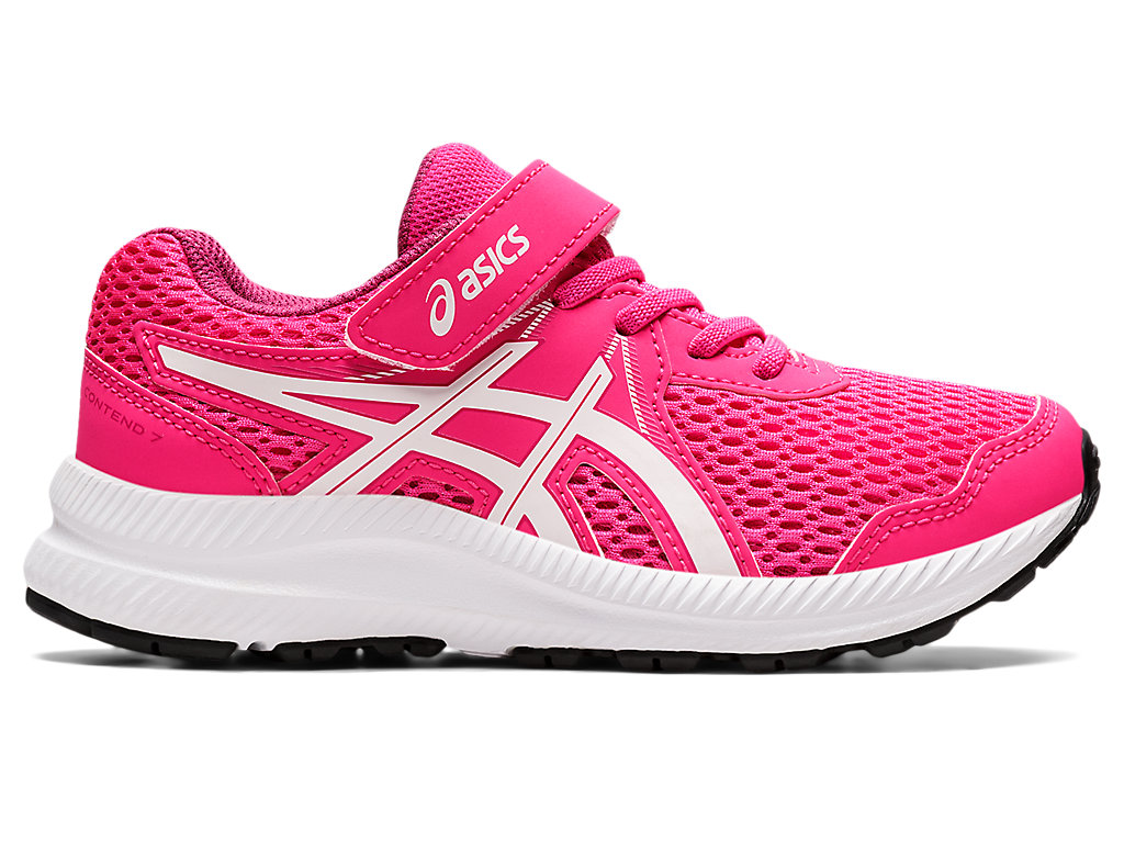 Dětské Running Shoes Asics Contend 7 Pre-School Růžové Bílé | 1764-SQPMZ