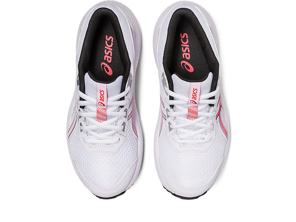 Dětské Running Shoes Asics Contend 8 Grade School Bílé Červené | 2781-JVIAN