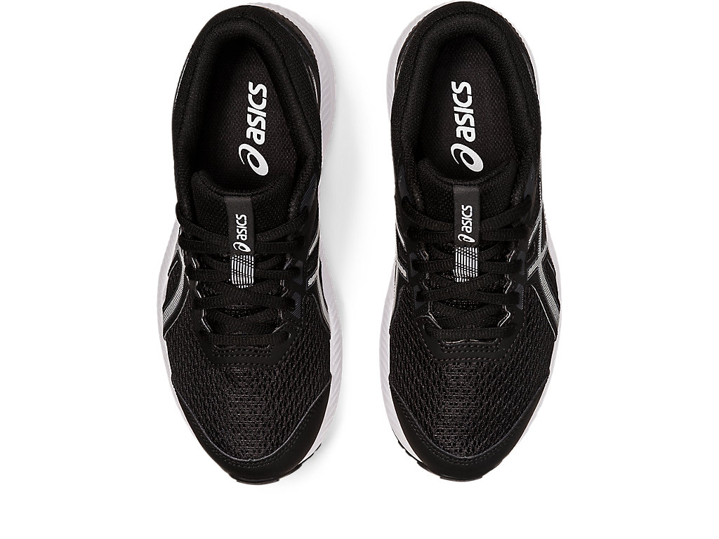 Dětské Running Shoes Asics Contend 8 Grade School Černé Bílé | 8731-KJCZW