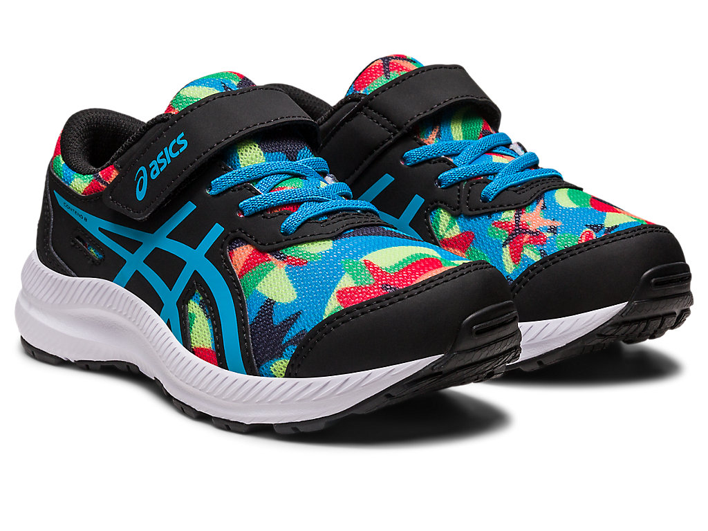 Dětské Running Shoes Asics Contend 8 Pre-School Černé Blankyt | 1346-VNJWP