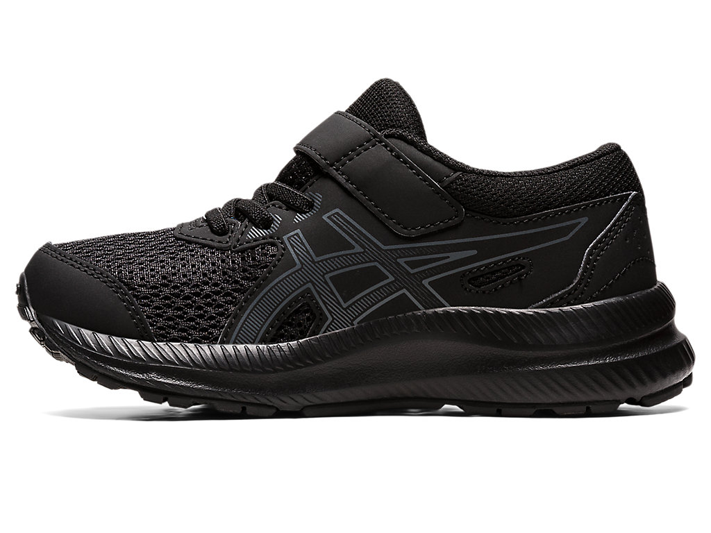 Dětské Running Shoes Asics Contend 8 Pre-School Černé Šedé | 2310-FYCZP