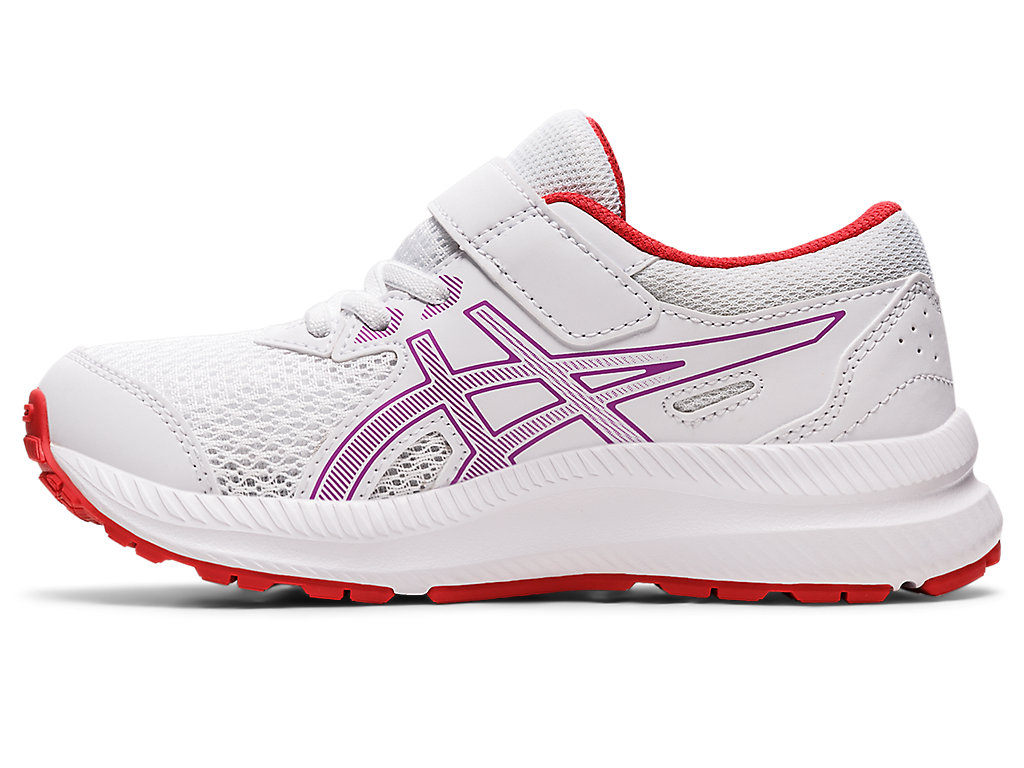 Dětské Running Shoes Asics Contend 8 Pre-School Bílé Fialové | 4079-OQDAT