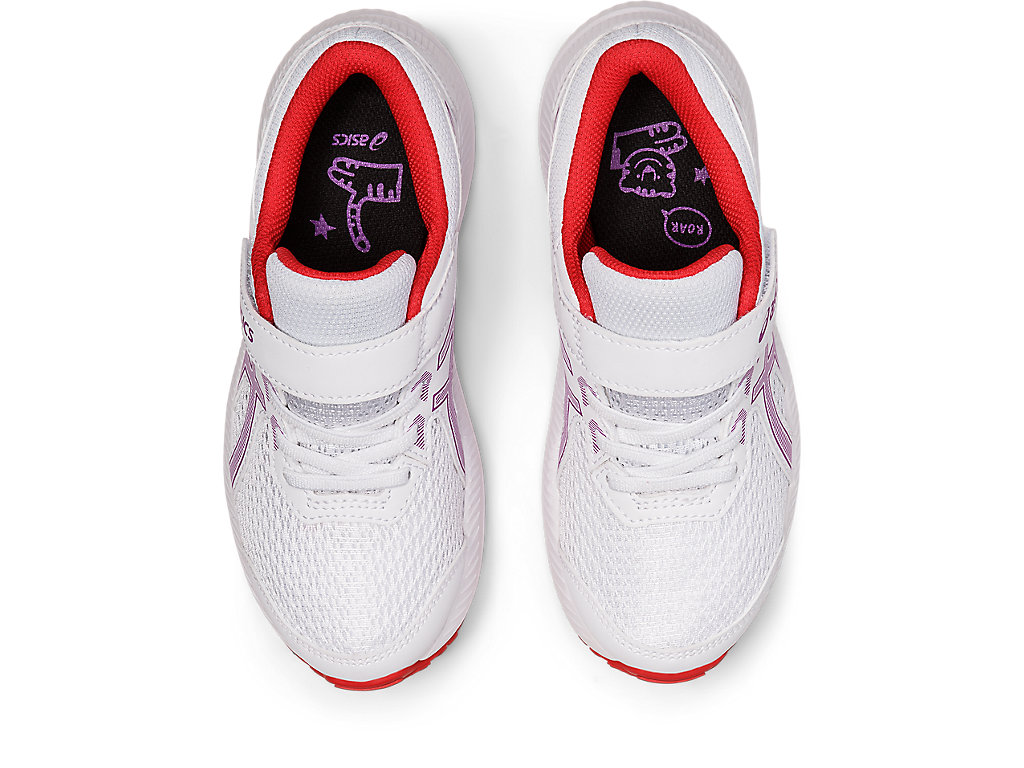 Dětské Running Shoes Asics Contend 8 Pre-School Bílé Fialové | 4079-OQDAT