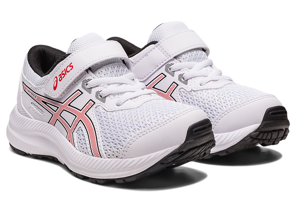 Dětské Running Shoes Asics Contend 8 Pre-School Bílé Červené | 8302-WYLDN