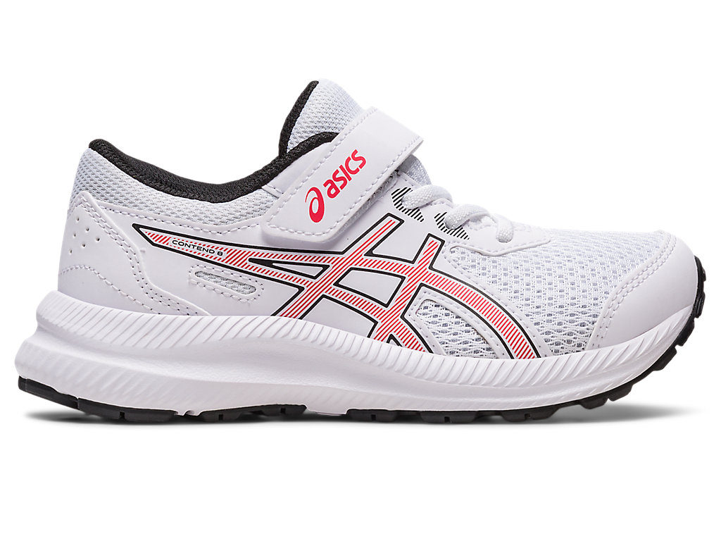 Dětské Running Shoes Asics Contend 8 Pre-School Bílé Červené | 8302-WYLDN