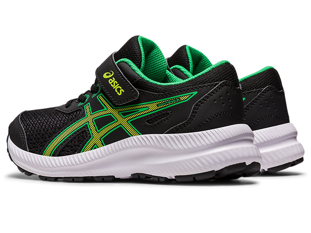 Dětské Running Shoes Asics Contend 8 Pre-School Černé Světle Zelene | 9416-XAWGK