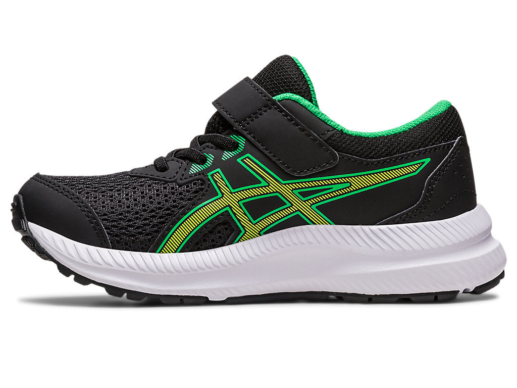 Dětské Running Shoes Asics Contend 8 Pre-School Černé Světle Zelene | 9416-XAWGK