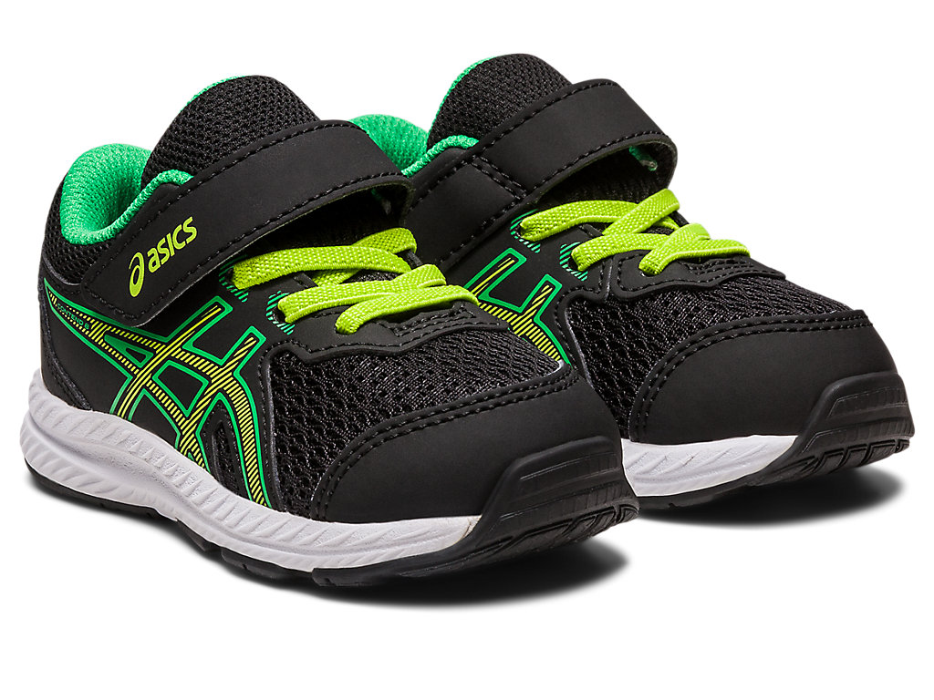 Dětské Running Shoes Asics Contend 8 Toddler Size Černé Světle Zelene | 1305-VDTQZ