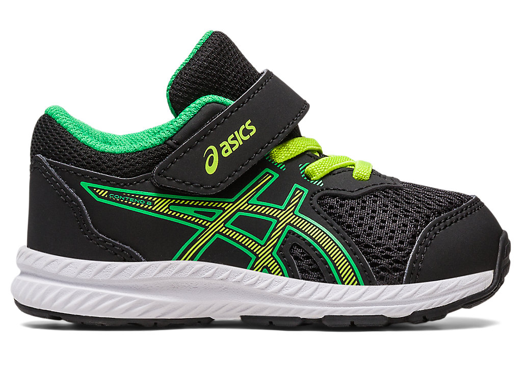 Dětské Running Shoes Asics Contend 8 Toddler Size Černé Světle Zelene | 1305-VDTQZ