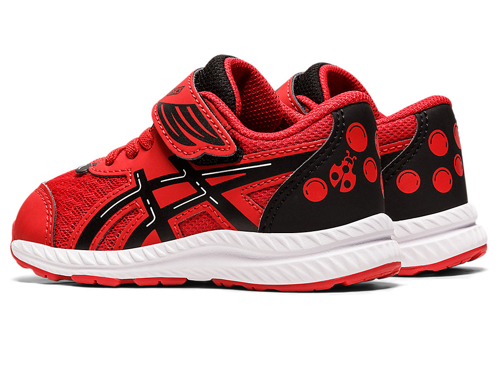 Dětské Running Shoes Asics Contend 8 Toddler Size School Yard Červené Černé | 3045-CTYJO