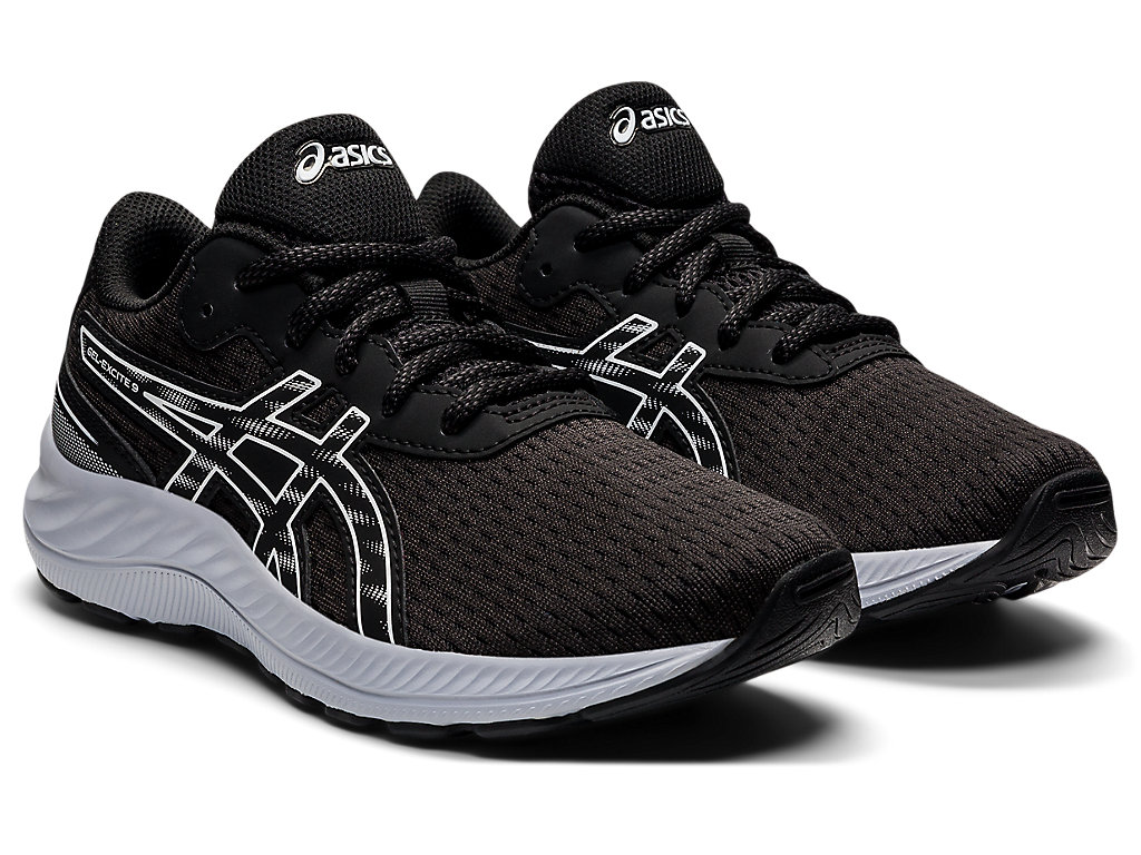 Dětské Running Shoes Asics Gel-Excite 9 Grade School Černé Bílé | 6978-TXUQY