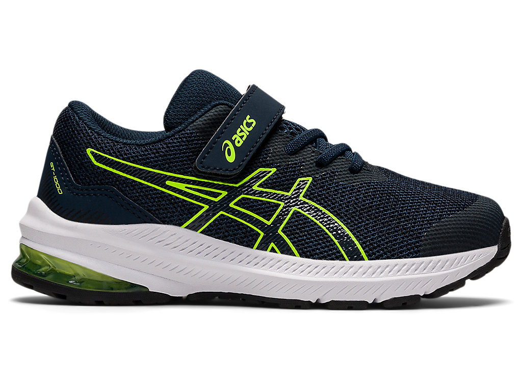 Dětské Running Shoes Asics Gt-1000 11 Pre-School Blankyt Zelene | 4178-YUMRL