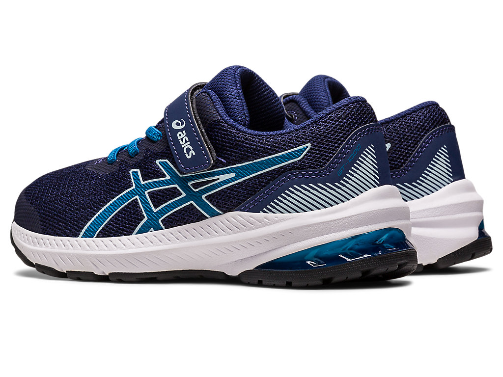 Dětské Running Shoes Asics Gt-1000 11 Pre-School Indigo Blankyt Blankyt | 5128-GLNFR