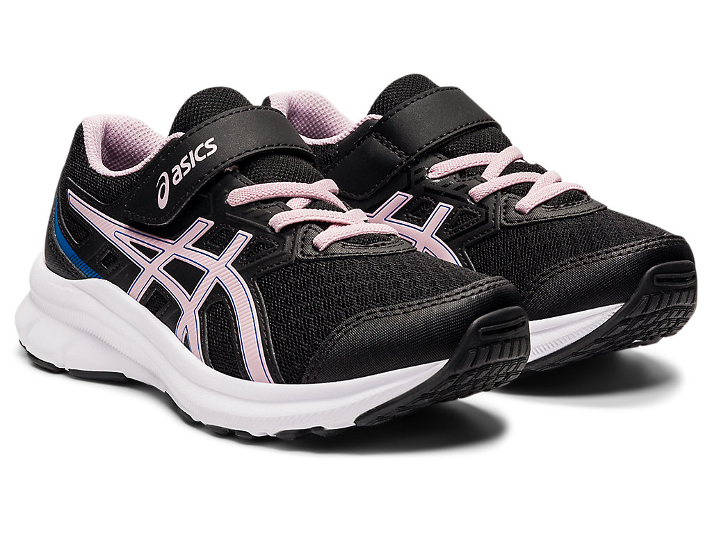 Dětské Running Shoes Asics Jolt 3 Pre-School Černé Růžové | 6075-JHFPS