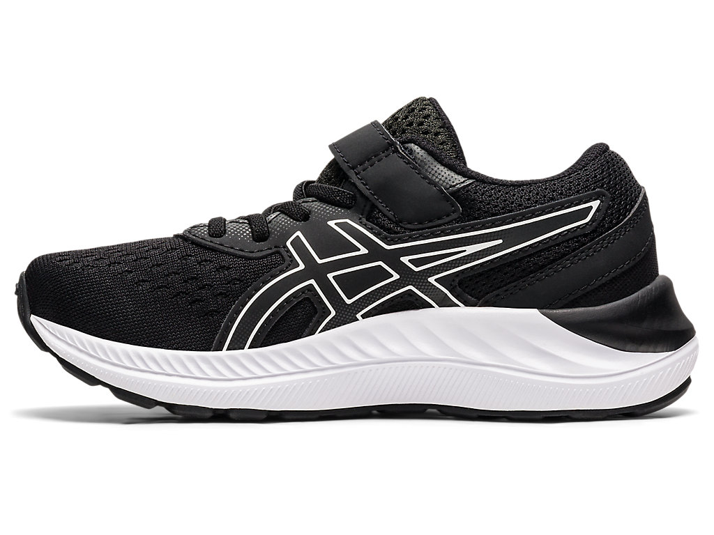 Dětské Running Shoes Asics Pre Excite 8 Pre-School Černé Bílé | 8945-ZJTGH