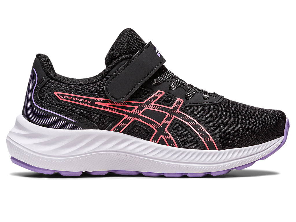 Dětské Running Shoes Asics Pre Excite 9 Pre-School Černé | 1235-VGUJQ