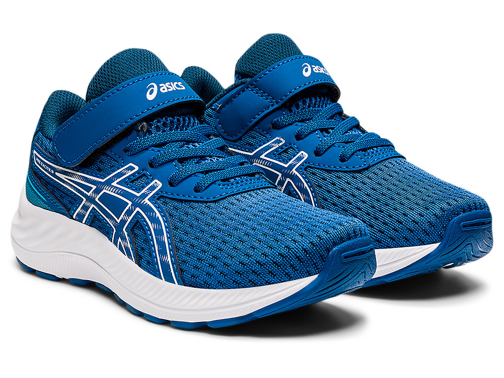 Dětské Running Shoes Asics Pre Excite 9 Pre-School Bílé | 1296-AYEGR