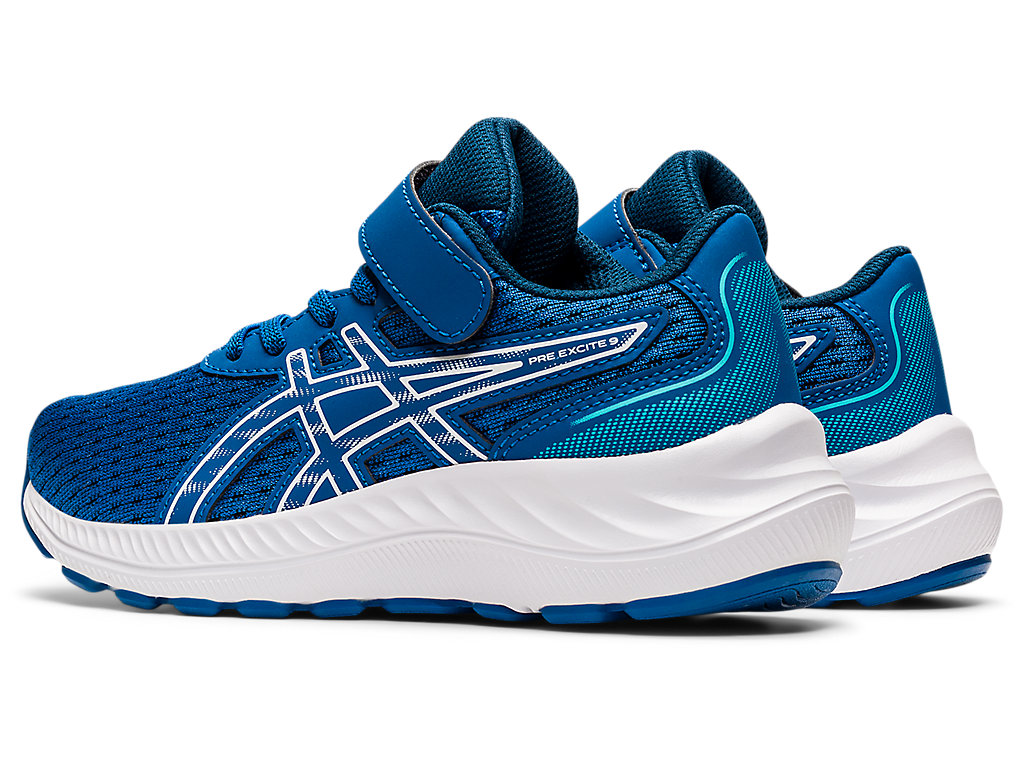 Dětské Running Shoes Asics Pre Excite 9 Pre-School Bílé | 1296-AYEGR