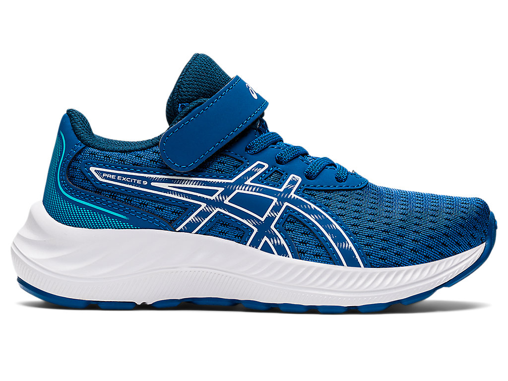 Dětské Running Shoes Asics Pre Excite 9 Pre-School Bílé | 1296-AYEGR