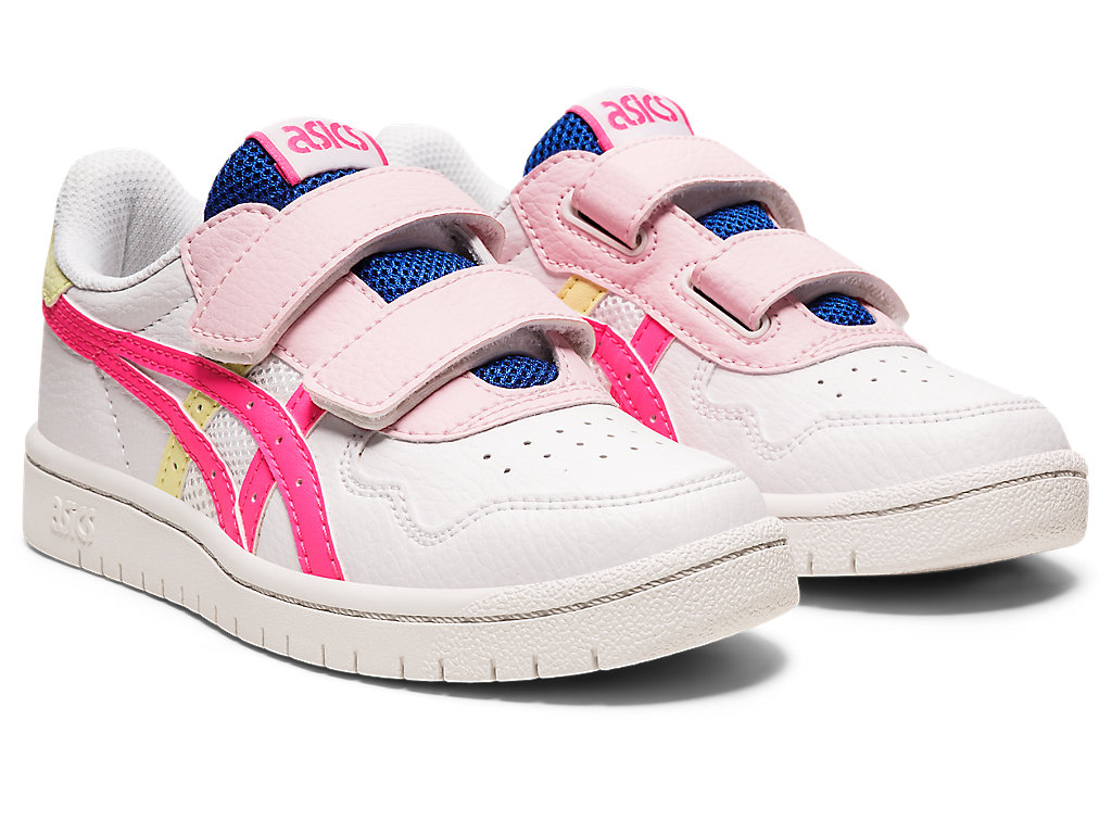 Dětské Sneakers Asics Japan S Pre-School Bílé Růžové | 1475-ZSQAK