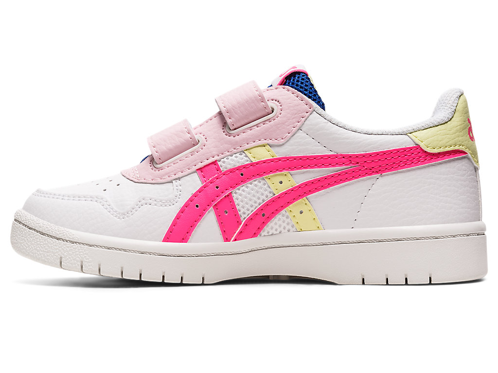 Dětské Sneakers Asics Japan S Pre-School Bílé Růžové | 1475-ZSQAK