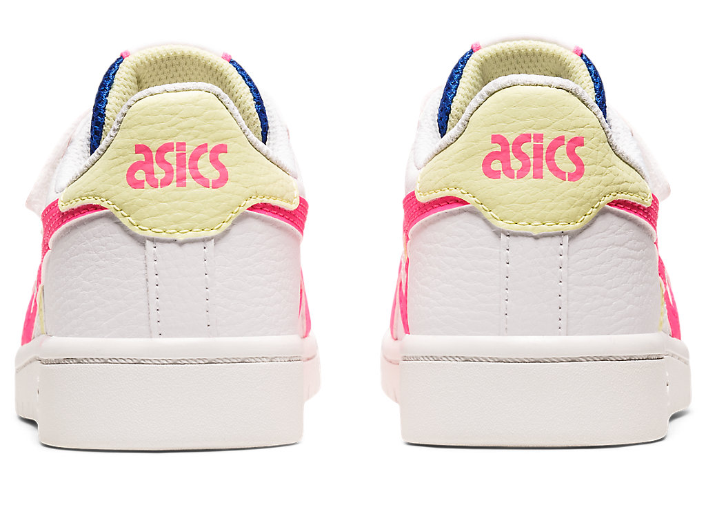 Dětské Sneakers Asics Japan S Pre-School Bílé Růžové | 1475-ZSQAK