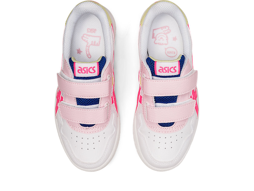 Dětské Sneakers Asics Japan S Pre-School Bílé Růžové | 1475-ZSQAK