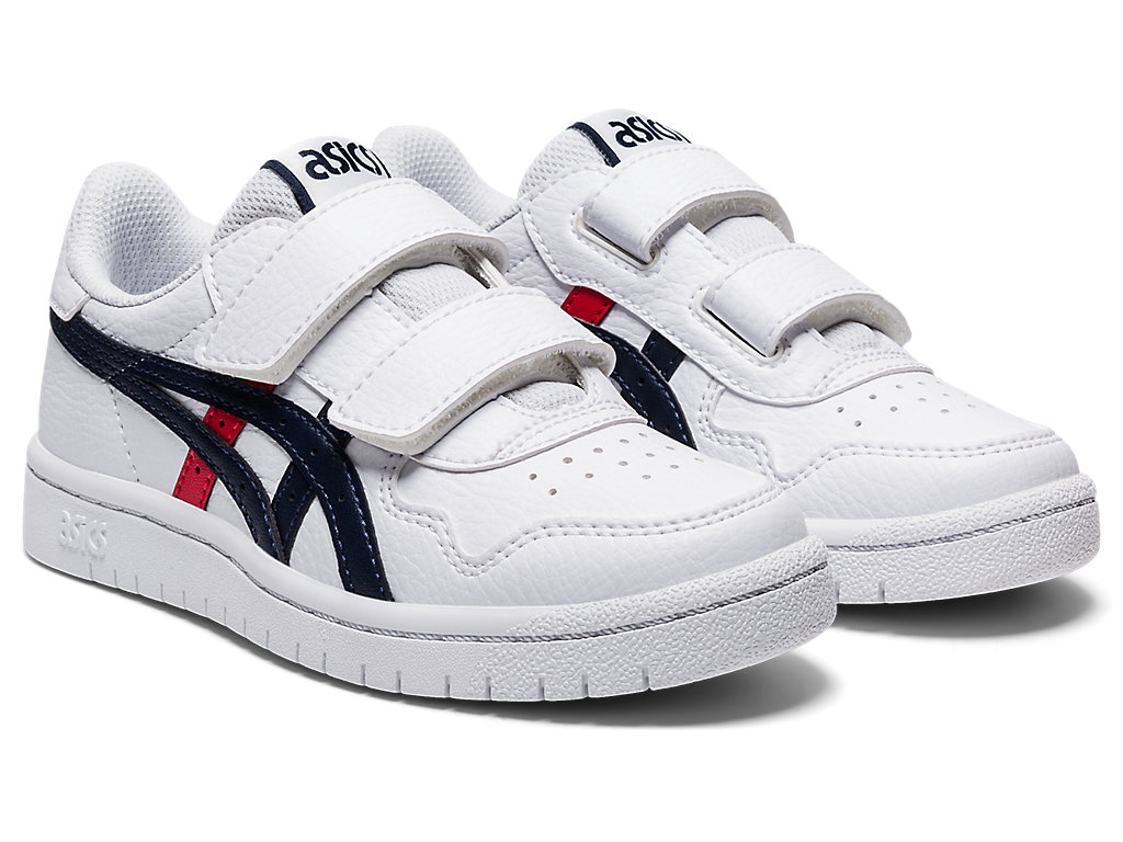 Dětské Sneakers Asics Japan S Pre-School Bílé Červené | 1607-LPKOG