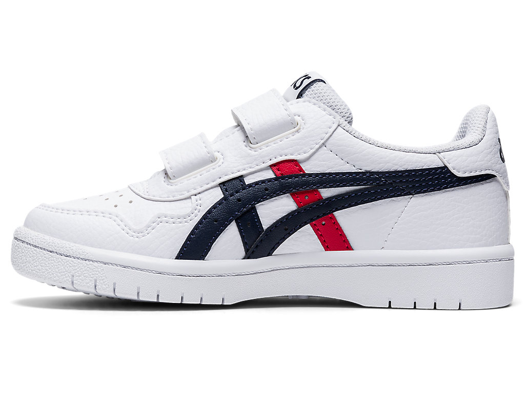 Dětské Sneakers Asics Japan S Pre-School Bílé Červené | 1607-LPKOG