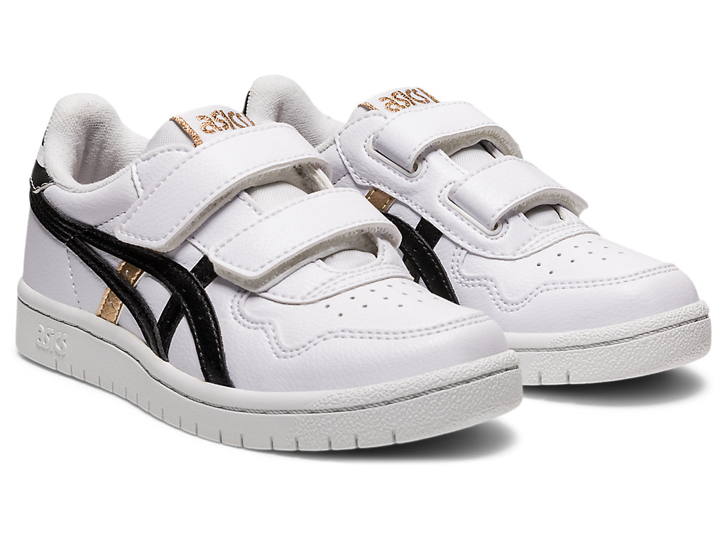 Dětské Sneakers Asics Japan S Pre-School Bílé Černé | 3872-QRGFM