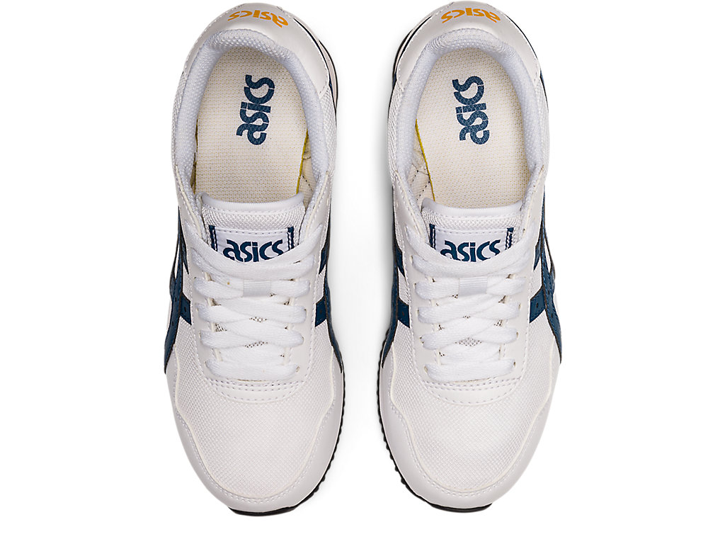 Dětské Sneakers Asics Tiger Runner Grade School Bílé Světle Indigo | 5284-HLSGR