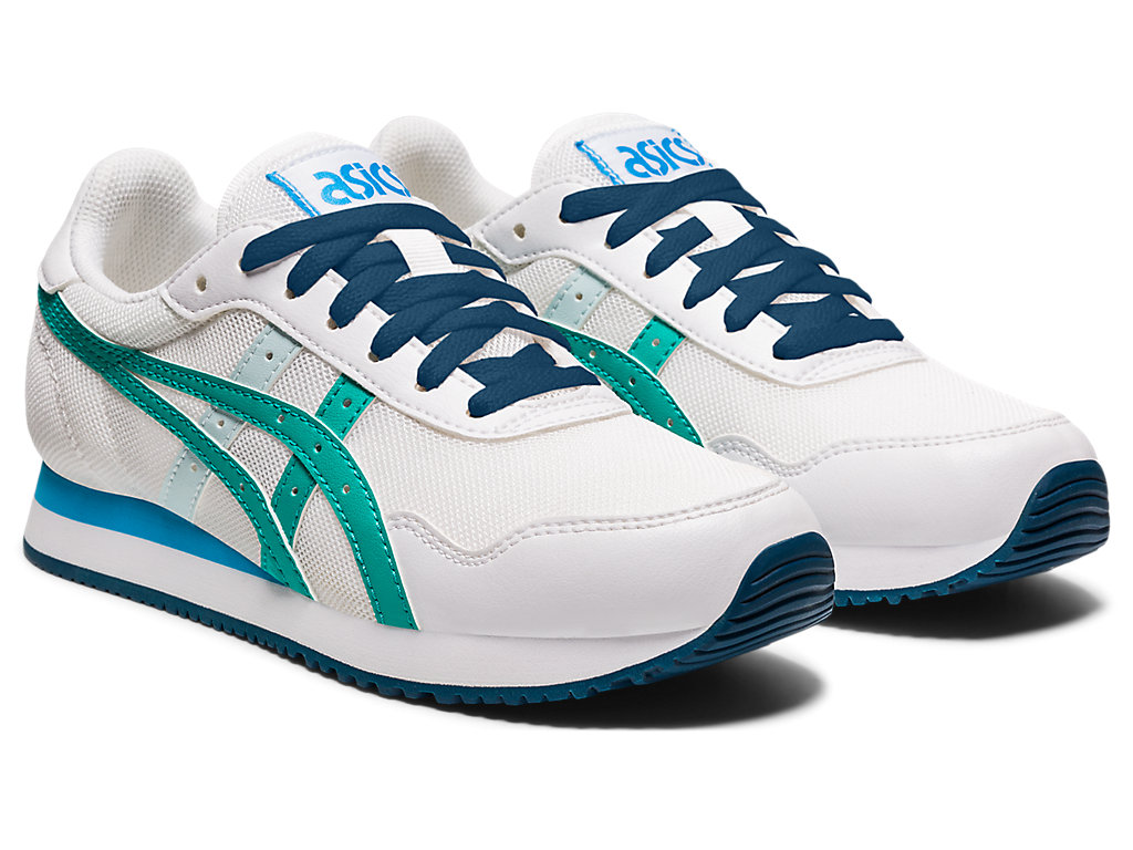 Dětské Sneakers Asics Tiger Runner Grade School Bílé | 8057-QNGCF