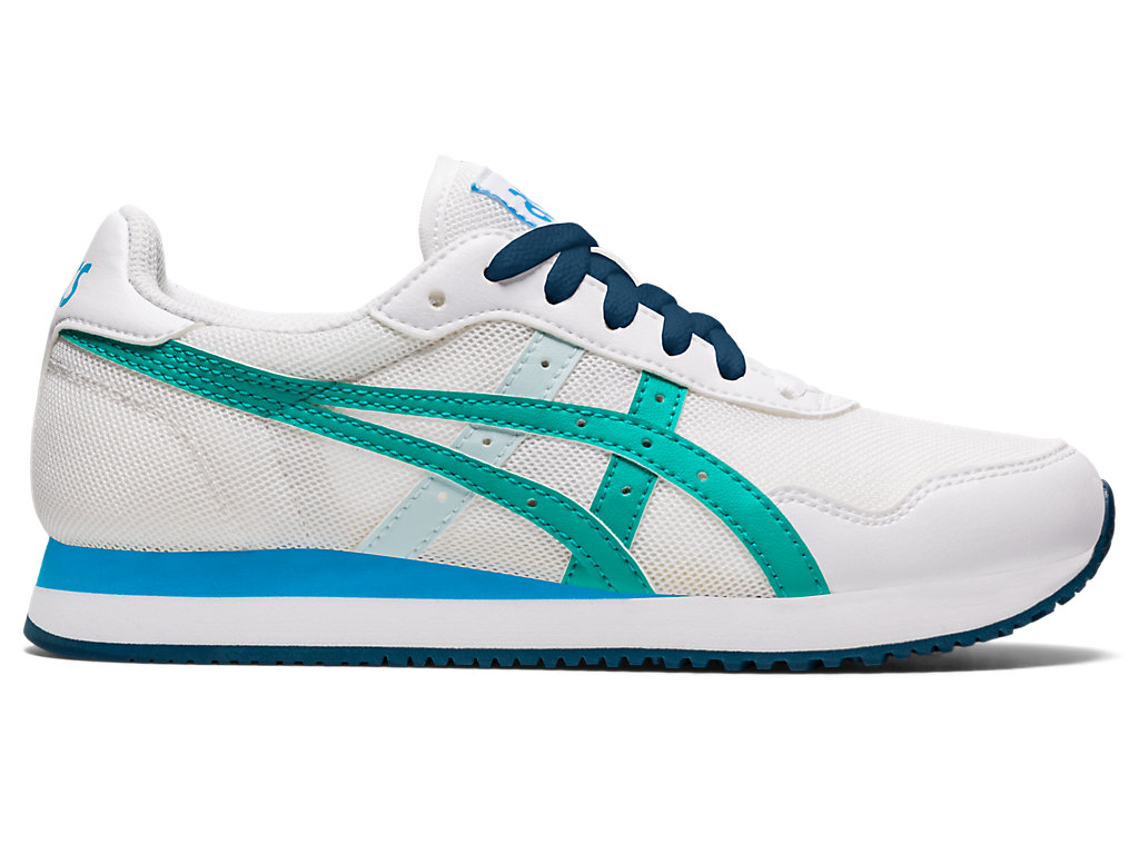 Dětské Sneakers Asics Tiger Runner Grade School Bílé | 8057-QNGCF