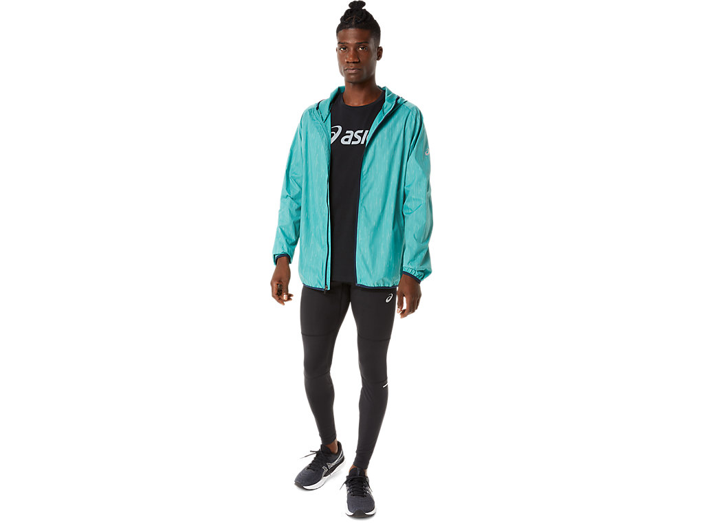 Pánské Bundy Asics Packable Olivy Zelené Blankyt | 7295-KTIMW