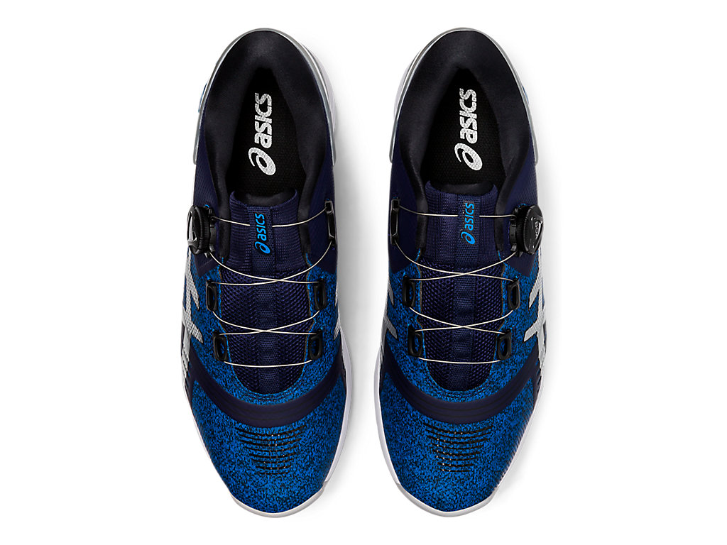 Pánské Golfové Boty Asics Gel-Course Duo Boa Tmavě Blankyt Stříbrné | 7819-ANBUC