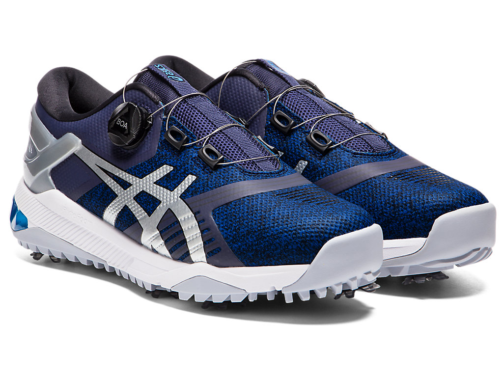 Pánské Golfové Boty Asics Gel-Course Duo Boa Tmavě Blankyt Stříbrné | 7819-ANBUC