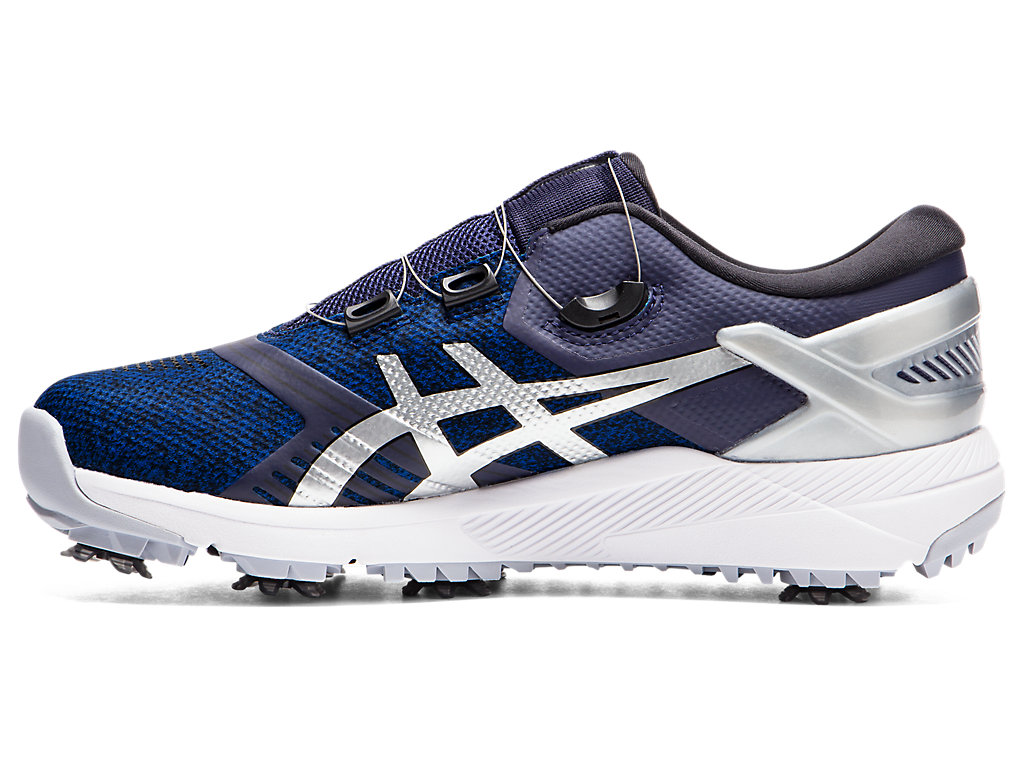 Pánské Golfové Boty Asics Gel-Course Duo Boa Tmavě Blankyt Stříbrné | 7819-ANBUC