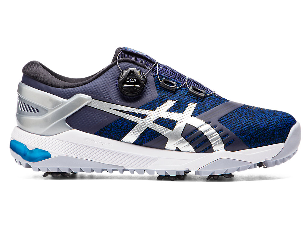 Pánské Golfové Boty Asics Gel-Course Duo Boa Tmavě Blankyt Stříbrné | 7819-ANBUC