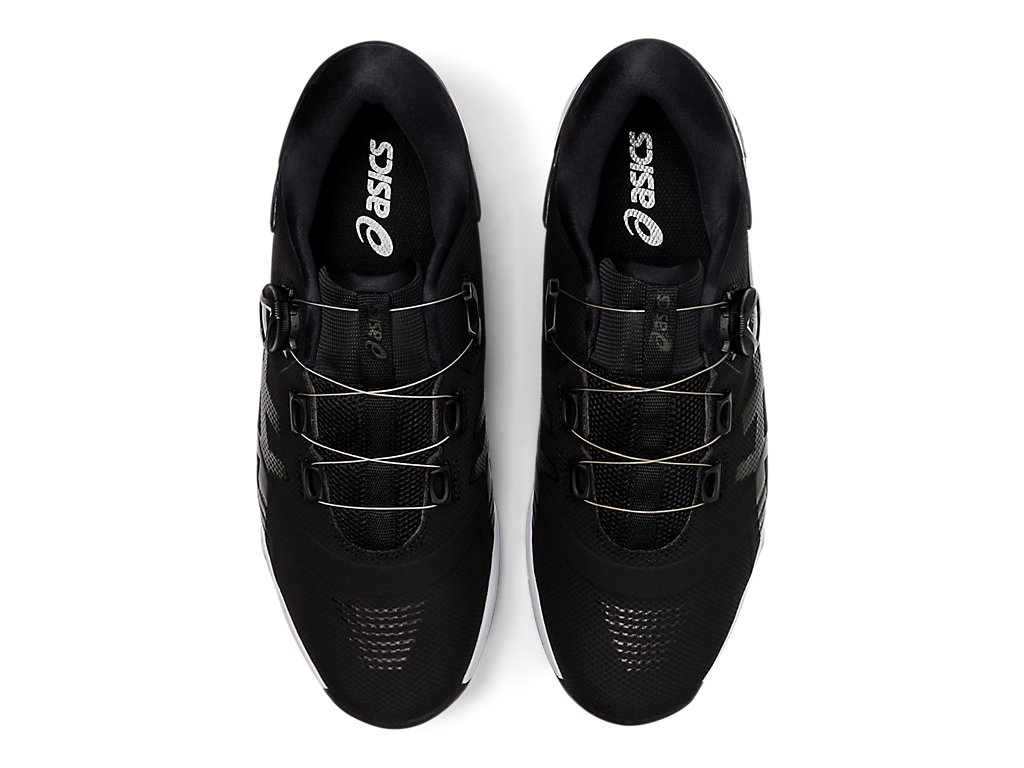 Pánské Golfové Boty Asics Gel-Course Duo Boa Černé Šedé | 8342-YCIMF