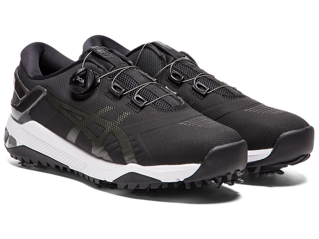 Pánské Golfové Boty Asics Gel-Course Duo Boa Černé Šedé | 8342-YCIMF