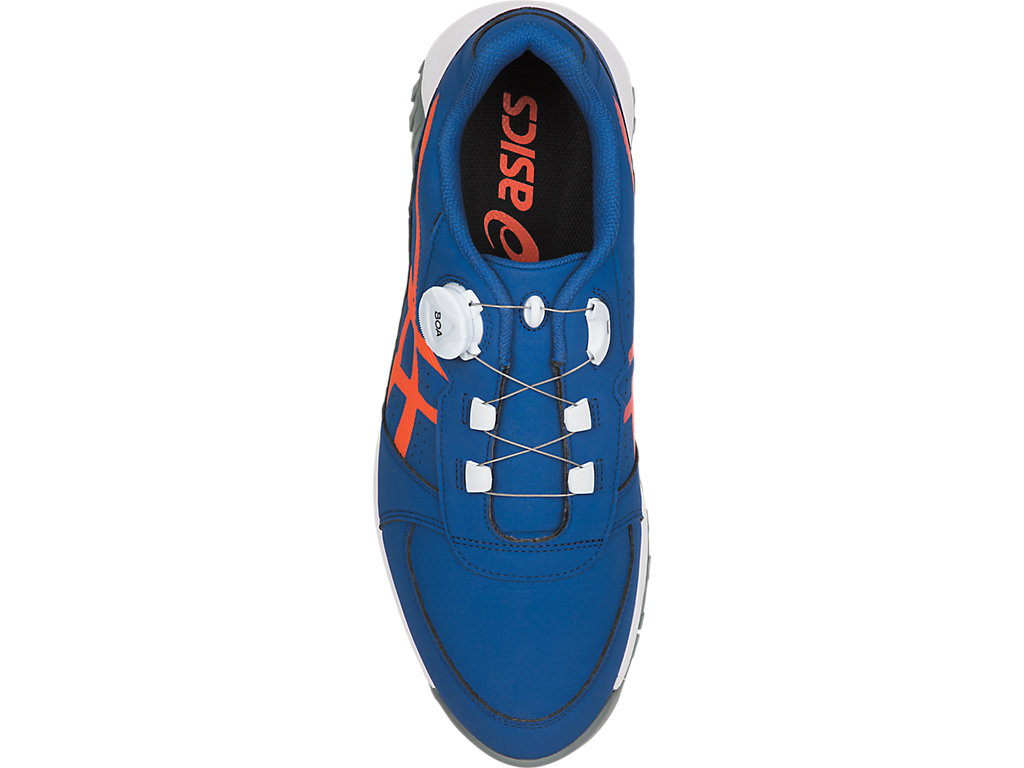 Pánské Golfové Boty Asics Gel-Preshot Boa Královská Modrá Oranžové | 9758-VQIYU