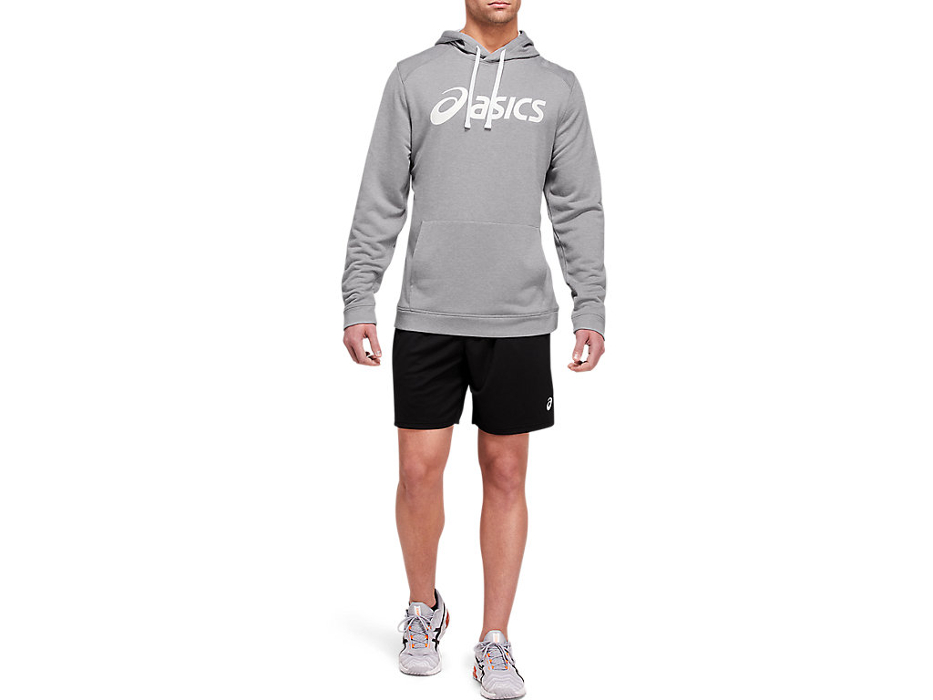 Pánské Mikiny S Kapucí Asics French Terry Bílé | 3092-ICLSM