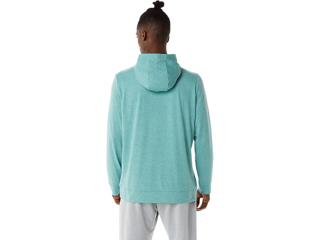 Pánské Mikiny S Kapucí Asics Tech Pullover Olivy Zelené | 3690-MTIGP