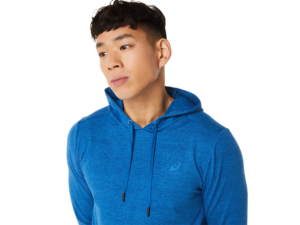 Pánské Mikiny S Kapucí Asics Tech Pullover Blankyt | 5196-OAESD