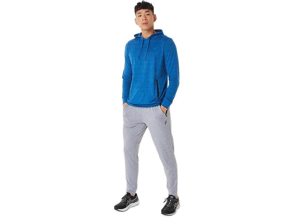 Pánské Mikiny S Kapucí Asics Tech Pullover Blankyt | 5196-OAESD