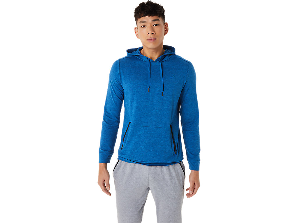 Pánské Mikiny S Kapucí Asics Tech Pullover Blankyt | 5196-OAESD