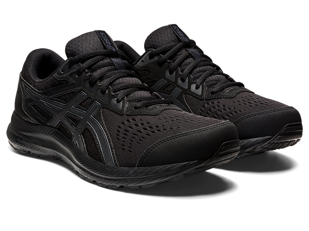 Pánské Running Shoes Asics Gel-Contend 8 Extra Široké Černé Šedé | 1768-XLTMR