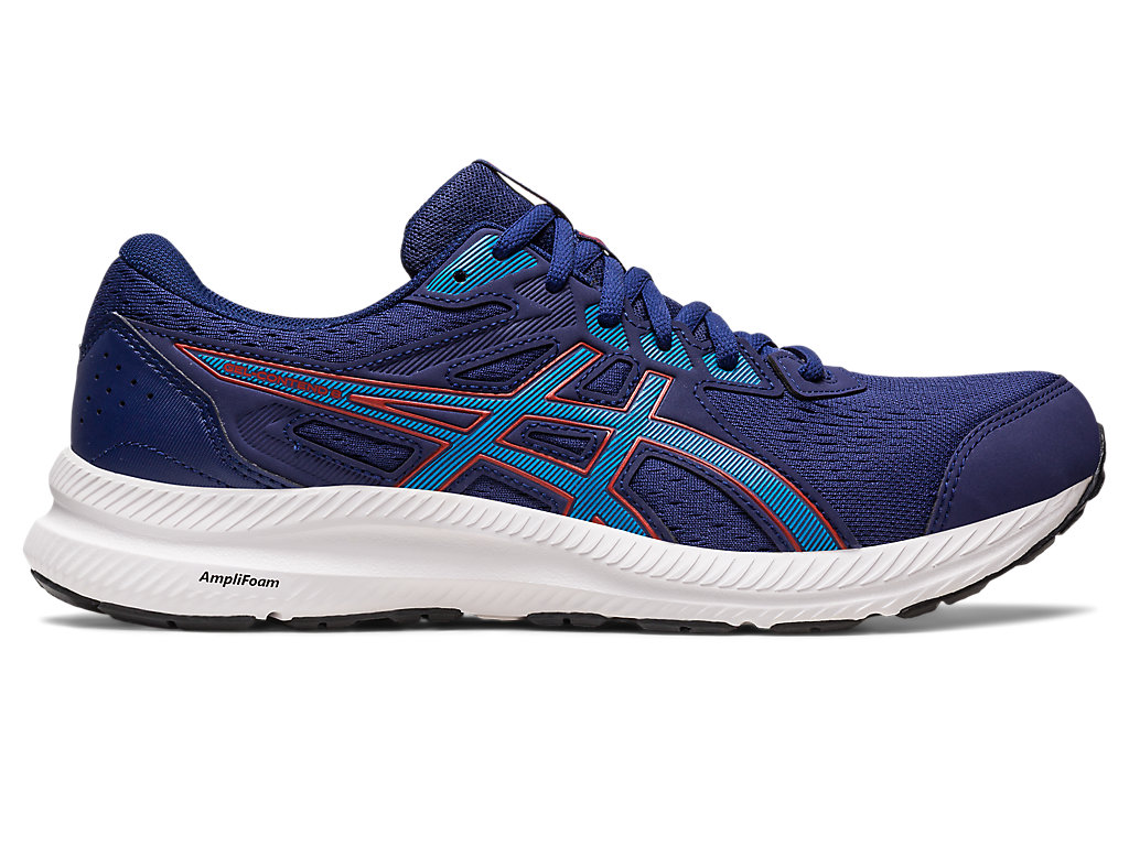 Pánské Running Shoes Asics Gel-Contend 8 Extra Široké Indigo Blankyt Blankyt | 4761-BFWSU