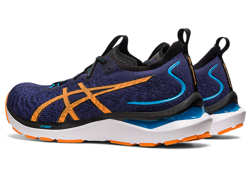 Pánské Running Shoes Asics Gel-Cumulus 24 Mk Indigo Blankyt Oranžové Koralove | 4258-LAZXS